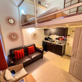 Tranquil Studio with Mezzanine in Carre dOr