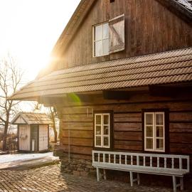 Cifrovaná drevenička, hotell i Detva