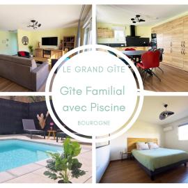 LE GRAND GITE - Gîte des 3 lavoirs、ブルゴーニュのホテル