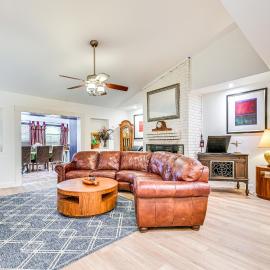 Spacious Family Home w/ Fenced Yard in DFW Area