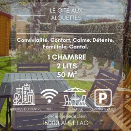 Appart rénové - jardin privé & terrasse - Aurillac, hotel sa Aurillac
