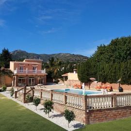 Villa Buenavista Malaga - sea view, private heated pool, spa, 5 bedrooms