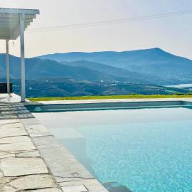VIlla Gorgona, maison cycladique, hotelli kohteessa Gávrio