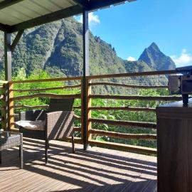 Chalet vue panoramique, hotel in Cilaos