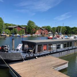 Hausboot Dänholm, hotel a Stralsund