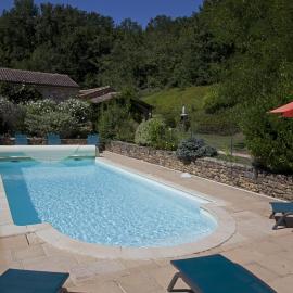 Maison à la campagne avec piscine privée