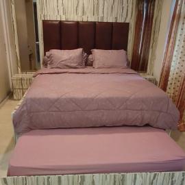 Apartemen Podomoro Deli Medan 42 m2 dengan 2 bed king size muat 4 orang dewasa, khách sạn ở Medan