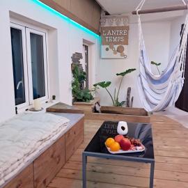 l'Antre Temps Loft atypique calme zen et romantique, hotel i Saint-Joseph