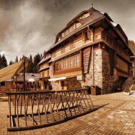 Klostermannova chata, hotel en Modrava