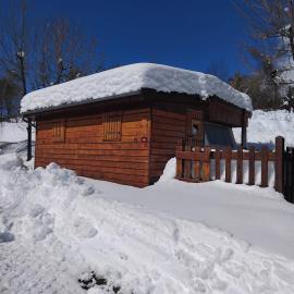 Caravane 4 personnes au camping d'Aussois