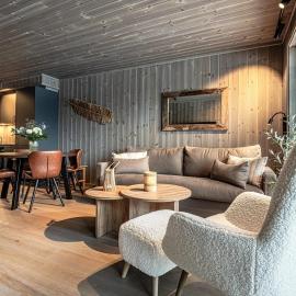 Modern and practical ski in & out apartment, hotel em Kyrkjebøen