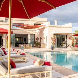 Villa AL JANA Piscine Chauffée Hammam & Salle de Jeux