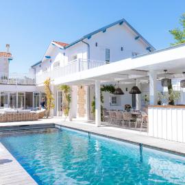Villa Les Peupliers avec piscine privée et sauna