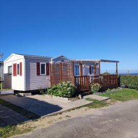 CHEZ ISA - Mobil home 2 ch - vue direct sur mer