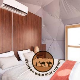 Crimson wadi rum bubble luxury