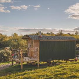 Barmoffity Shepherds Hut, hotell i Kirkpatrick Durham
