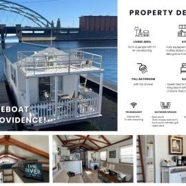 Houseboat in Providence!, hotel i Providence