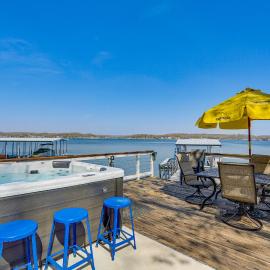 'Bittersweet Lakefront Retreat' w/ Hot Tub & Dock!