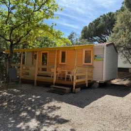 Harbers zonvakanties chalets met airco camping Leï Suves Roquebrune sur Argens