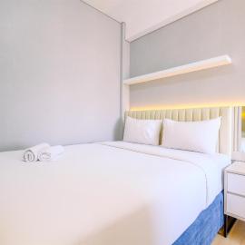 Homey and Modern Look 2BR Transpark Cibubur Apartment By Travelio