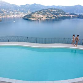 EnjoyIseoLake - Cherubino - Nice 2 floors apartment with pool, terrace and a terrific lake view