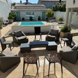 ღ Ostaria - Maison Spacieuse, Piscine & Garage