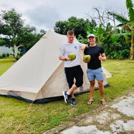 Tonga Airport Glamping - Entire Tent, hotel in Fua‘amotu