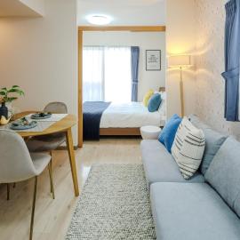 SK202 Good Location 3-minute walk from Kotoni Station! With washer and dryer โรงแรมในKotoni