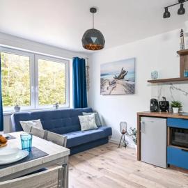 Blue apartment A, Dębina