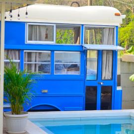 Bus hotel Playa Barrigona, entre Sàmara y Nosara, hotell sihtkohas Sámara