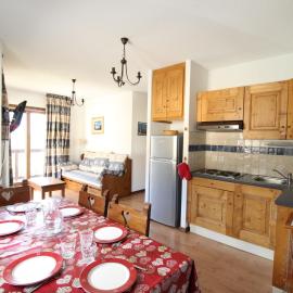 Appartement à Aussois pour 6 personnes avec balcon et accès internet
