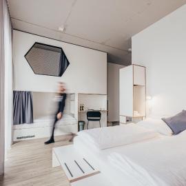 Motel Schlafraum Weng-Dein smartes Hotel-contactless check-In, hotel di Weng im Innkreis