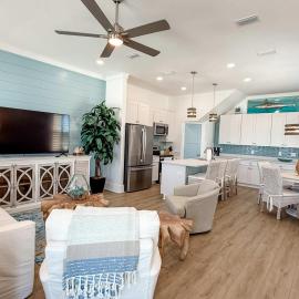 Serenity by the Sea St George Island Pool Home