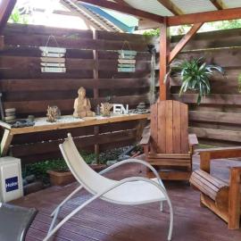Gites d'Arles Bungalow T1 BIS، فندق في لو مول