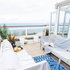 NEW! Stunning 2 Bed Beach Front Penthouse Apartment - Topaz, Compass Point