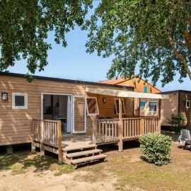 Mobil home haut de gamme 6 personnes 4 étoiles Marvilla BARCARES plage, hotel Torreilles-ben