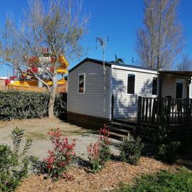 bungalow au soleil camping les dunes, hotel in Torreilles