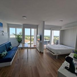Apartamento con piscina