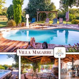 Villa Magarre Climatisée, Piscine Chauffée, Spa, dans un Cadre Naturel Envoûtant, hotel u gradu Castelnau-de-Montmiral