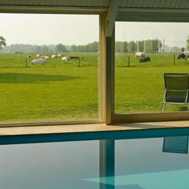 Het Weiland Villa Abondance met prachtig uitzicht, hotel a Damme