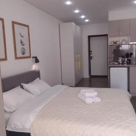 WOODSPACE Apartment, улица Уалиханова 7А, hotel in Shchūchīnsk
