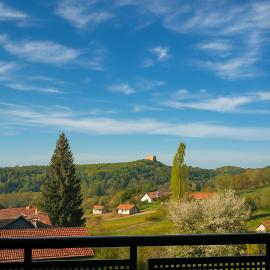 Atemberaubender Riegersburg-Blick & Badeparadies, hotel in Obertiefenbach