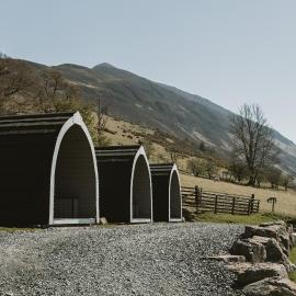 The Huts at Highside Farm, hotelli kohteessa Keswick