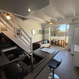 Hourtin Vibes - Appartement 4 à 6 personnes à 150m de la plage - 2 chambres et mezzanine