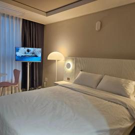 Daegu StarB&B DSR Hotel mia Guestroom，大邱的飯店