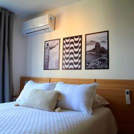 Lindo Studio Boa Viagem Vista para o Mar com estacionamento rotativo, Hotel in Niterói