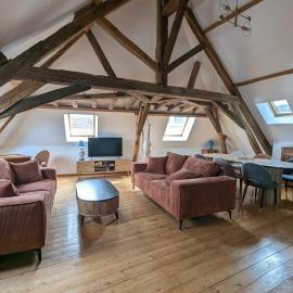 Appartement comble en centre ville de Bellême