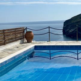 Residence Sineti Beach sea view maisonette, hotel em Sinétion