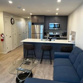 The Oasis-A New 1 bed suite in Livingston Calgary close to the Airport