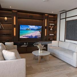 Beachfront apartment